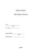 Prakses atskaite 'Prakses atskaite. SIA "Elektro Gaisma"', 1.