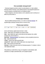 Paraugs 'Attēlu apstrādes programmas. Photoscape rokasgrāmata', 3.