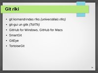 Prezentācija 'Versiju kontroles sistēmas', 24.