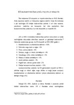 Konspekts 'Eiropas Savienības lauksaimniecības imports un eksports', 3.