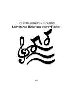 Referāts 'Ludviga van Bēthovena opera "Fidelio"', 1.
