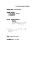 Konspekts 'Sporta stundas konspekts 7.klasei basketbolā', 1.