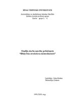 Referāts 'Diskrētās struktūras datorzinātnēs', 1.