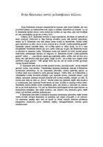 Eseja 'Erika Ādamsona noveļu psiholoģiskais dziļums', 1.