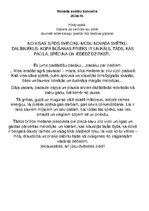 Konspekts 'Novada svētku koncerta programma', 1.
