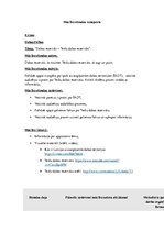 Konspekts 'Dabas zinību stundas konspekts', 1.