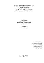 Referāts 'Līzings', 1.