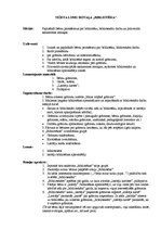 Konspekts 'Sižeta lomu rotaļa "Bibliotēka"', 1.