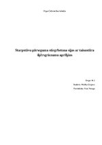 Paraugs 'Starpstāvu pārseguma stiegrbetona sijas ar taisnstūra šķērsgriezumu aprēķins', 1.