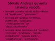 Prezentācija 'Stērstu Andreja devums latviešu valodā', 4.