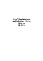 Referāts 'CD-ROM un tā darbības princips', 5.