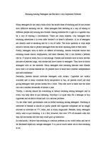 Eseja 'Smoking among Teenagers has Become a Very Important Problem', 1.