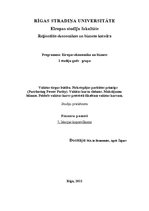 Konspekts 'Valūtas tirgus būtība. Pirktspējas paritātes princips', 1.