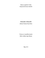 Prakses atskaite 'Mācību prakse viesnīcā "Aldemar Paradise Royal Mare"', 1.