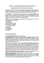 Konspekts 'Administratīvais process iestādē', 1.