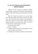 Referāts 'Preses relīzes internetā', 17.