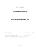 Referāts 'Autostopa izplatība skolēnu vidū', 1.