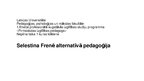 Prezentācija 'Selestina Frenē alternatīvā pedagoģija', 1.