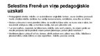 Prezentācija 'Selestina Frenē alternatīvā pedagoģija', 4.