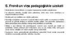 Prezentācija 'Selestina Frenē alternatīvā pedagoģija', 5.