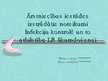 Prezentācija 'Ārstniecības iestādes izstrādātie noteikumi infekciju kontrolē un to atbilstība ', 1.