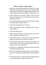 Konspekts 'Bībeles versija par valodas izcelšanos', 1.
