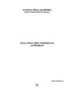 Referāts 'Kuģa "Astrahaņ" jūras spēju noteikšana', 1.