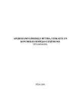 Diplomdarbs 'Apgrozāmo līdzekļu būtība, uzskaite un kontroles iespējas uzņēmumā', 1.