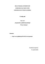 Eseja 'Eseja par rakstu "We Are Germany"', 1.