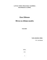 Referāts 'Bērnu un zīdaiņu masāža', 1.