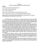 Eseja 'Viena diena septiņdesmit gadus vecas mākslinieces dzīvē', 1.