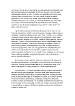 Eseja 'Mana saruna ar postmoderno laikmetu', 2.