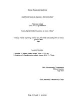 Konspekts 'Žestu un ķermeņa valodas nozīme komunikācijas procesā', 1.