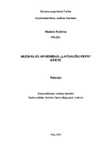Referāts 'Muzikālās apvienības „Latgalīšu reps“ izpēte', 1.