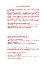 Konspekts 'Signalizācijas', 3.