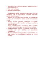 Konspekts 'Signalizācijas', 4.