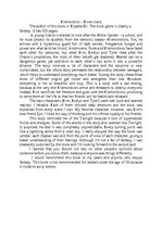 Eseja 'Klemondion – Elven clans', 1.