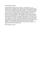 Konspekts 'Pirmā pasaules kara cēloņi un sekas', 1.