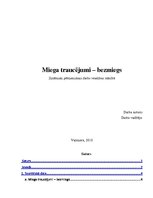 Referāts 'Miega traucējumi', 1.