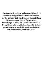 Konspekts 'Ieņēmumi, izmaksas, peļņa (zaudējumi), to loma uzņēmējdarbībā', 1.