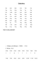 Paraugs 'Statistika matemātikā', 1.