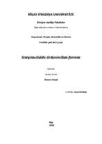 Referāts 'Starptautiskās tirdzniecības formas', 1.