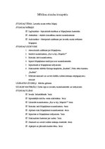 Konspekts 'Mūzikas stundas konspekts', 1.