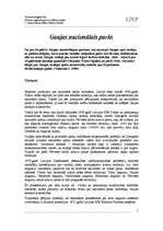 Referāts 'Gaujas Nacionālais parks', 1.