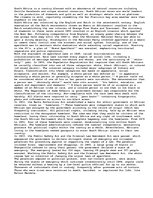 Eseja 'History of Apartheid', 1.