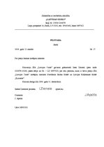 Paraugs 'Lietvedības dokumentu paraugi', 7.