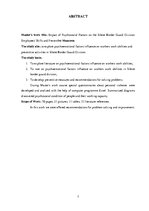 Diplomdarbs 'Psihosociālo faktoru ietekme uz nodarbināto darbspējām Silenes robežapsardzības ', 3.