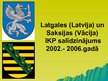 Prezentācija 'Latgales (Latvija) un Saksijas (Vācija) IKP salīdzinājums 2002.- 2006.gadā', 1.