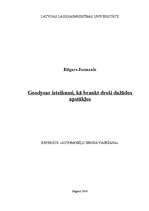 Referāts 'Automobiļu droša vadīšana', 1.