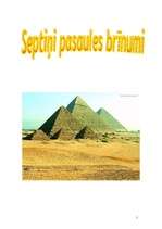 Referāts 'Septiņi pasaules brīnumi', 1.